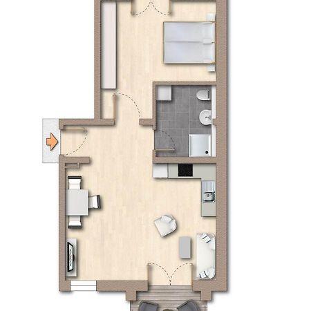 Apartmán Holt Stuuv Ratzeburg Exteriér fotografie